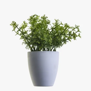 Vaso in ceramica bianco sporco
