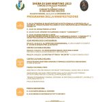 Sagra San Martino 12 e 13 Novembre